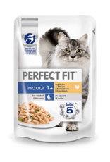Perfect Fit Perfect Fit Cat Portionsbeutel Indoor Huhn 12 x 85g