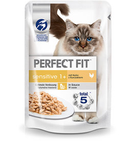 Perfect Fit Perfect Fit Cat Portionsbeutel Sensitive Huhn 12 x 85g