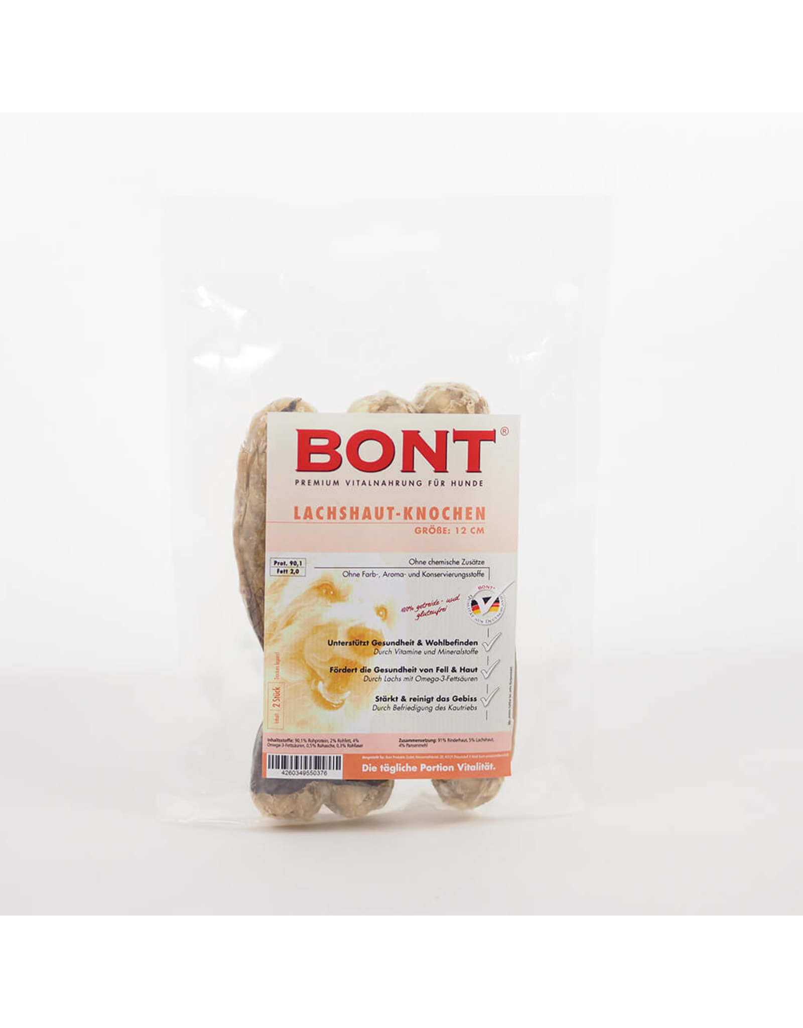Bont Bont Lachskauknochen in Fischform 12cm
