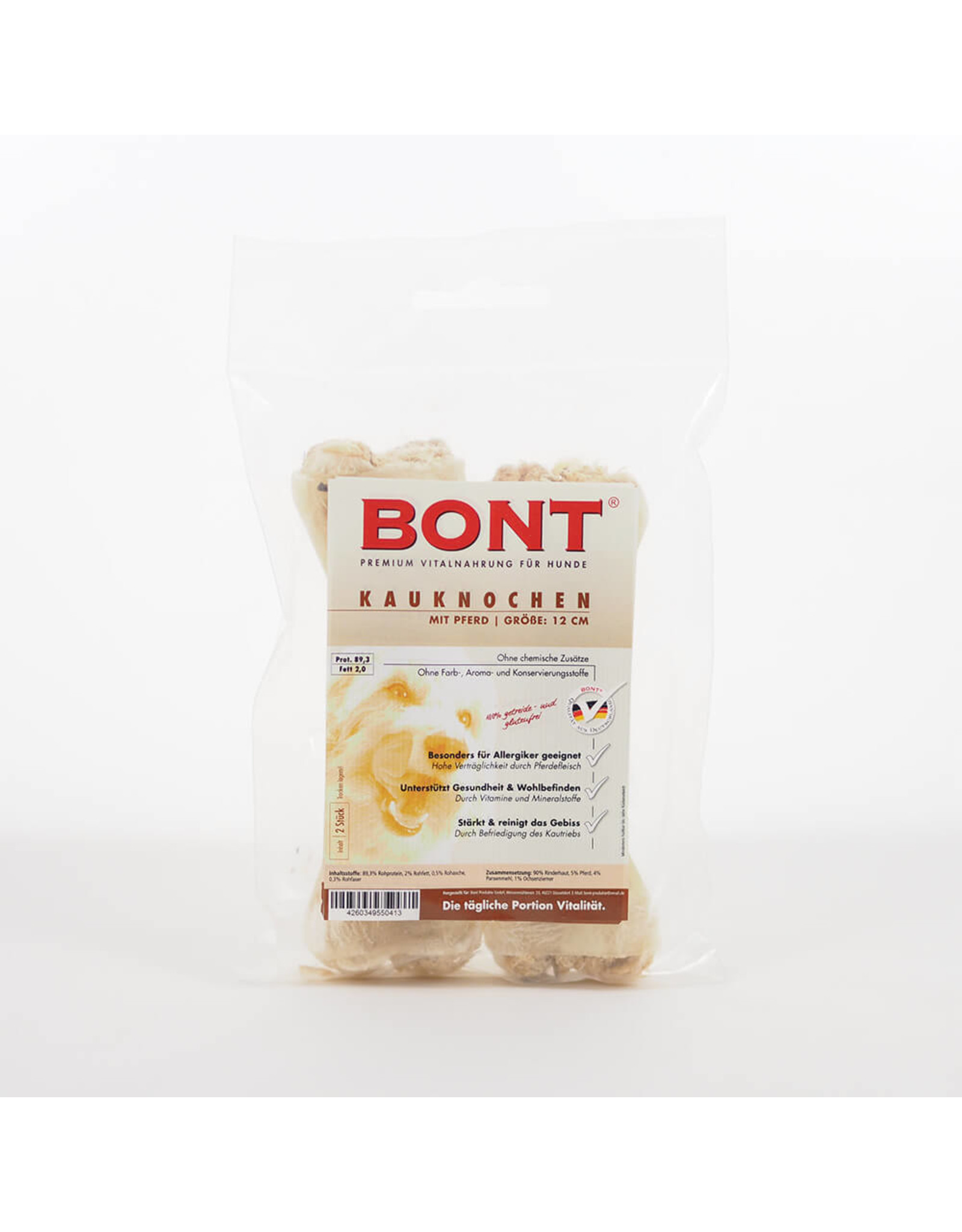 Bont Bont Kauknochen m. Pferd 12cm 2 St.