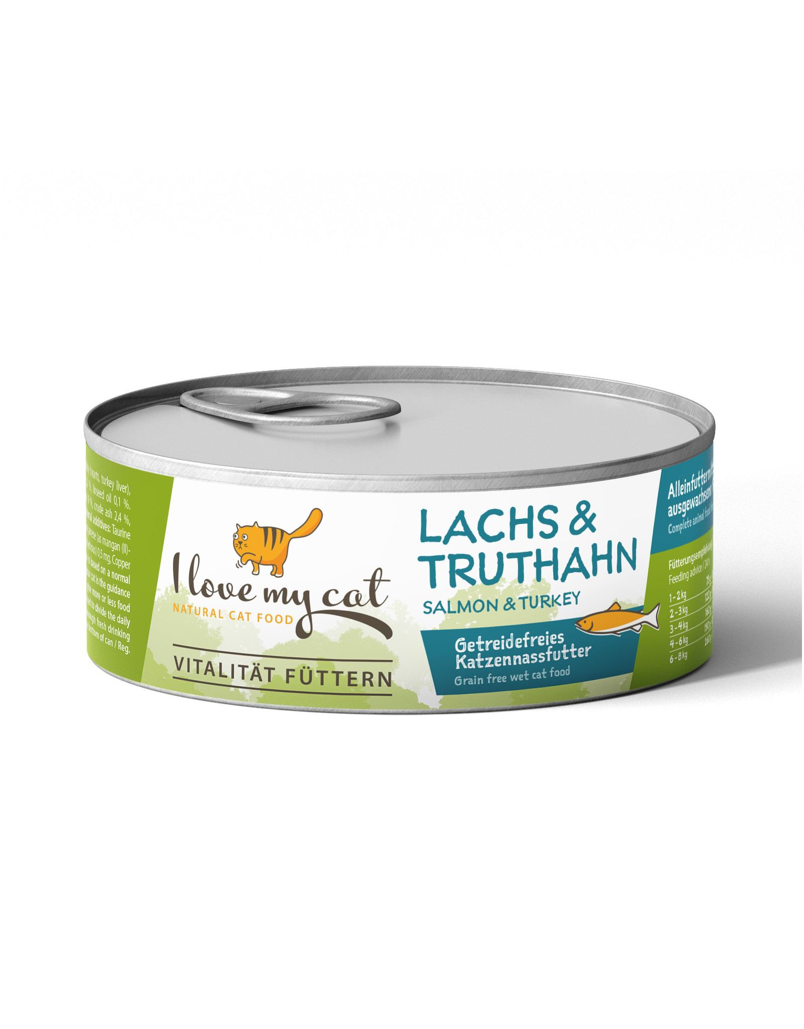 Bellfor I love my Cat Nassfutter Truthahn & Lachs 100g