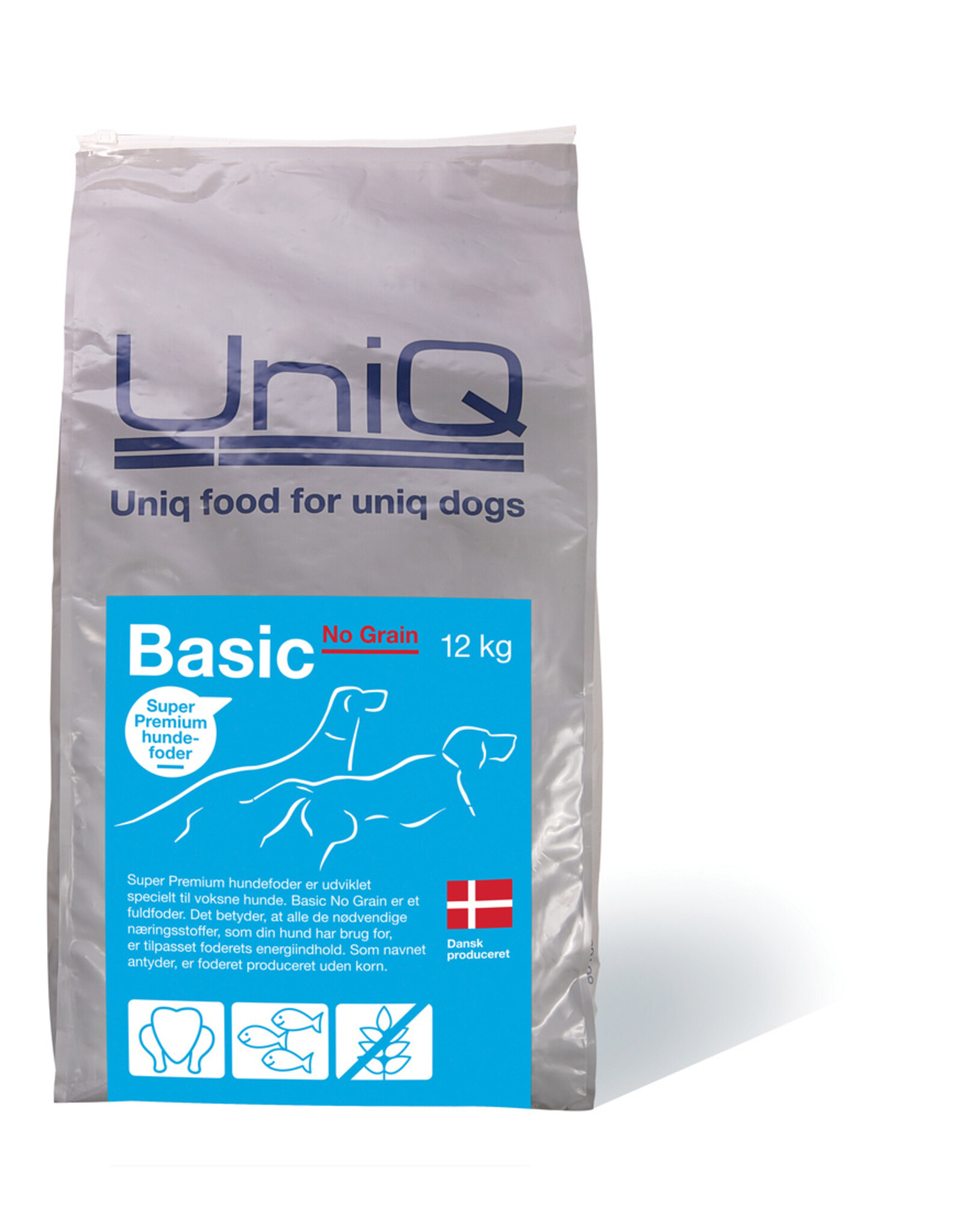 UniQ  UniQ Basic No Grain 12kg