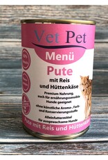 Vet Pet Pute Reis und Hüttenkäse