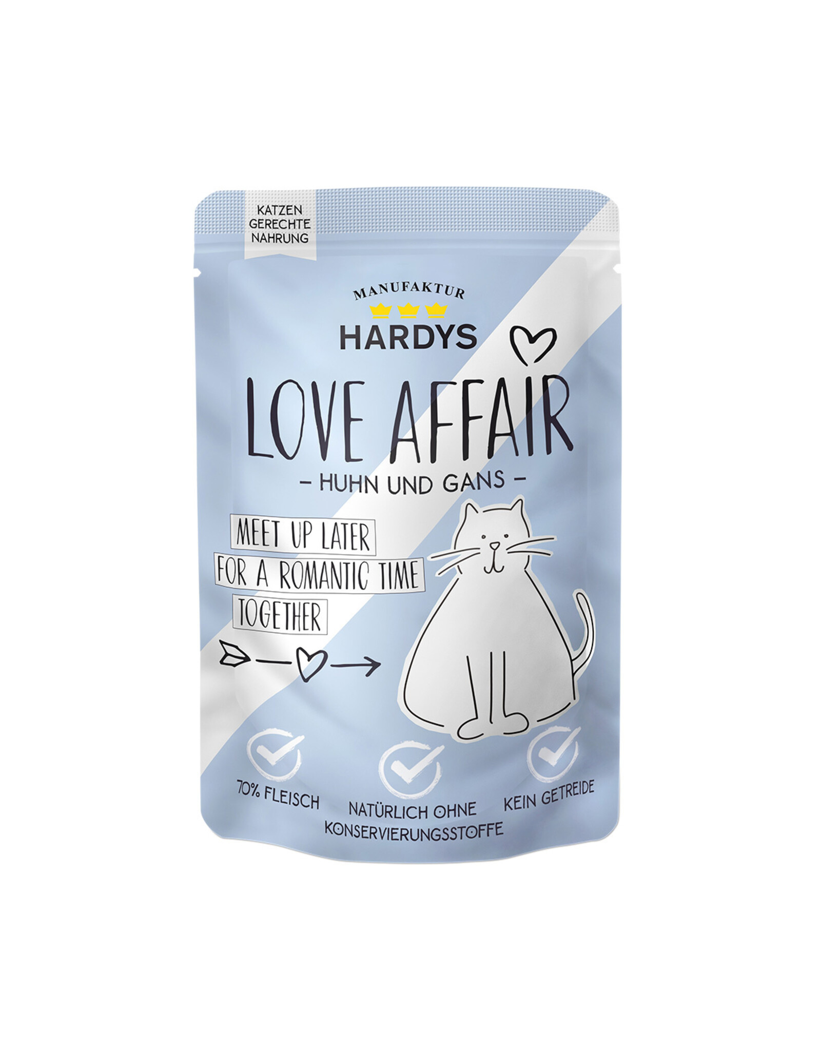 Hardys Traum Hardys Traum Love Affair Huhn & Gans 100g Pouch