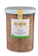BIOPUR Huhn mit Reis & Kartotten für Hunde