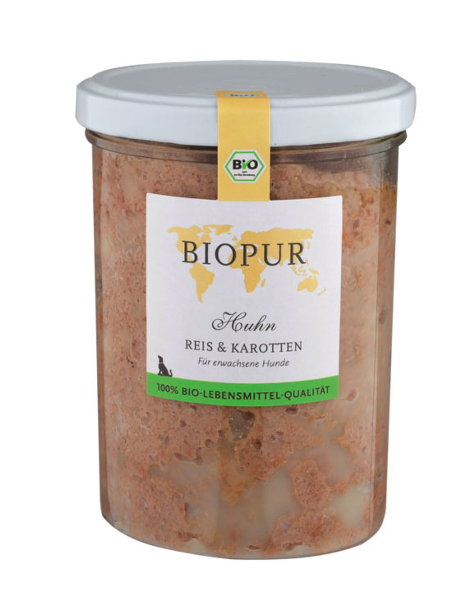 BIOPUR Huhn mit Reis & Kartotten für Hunde