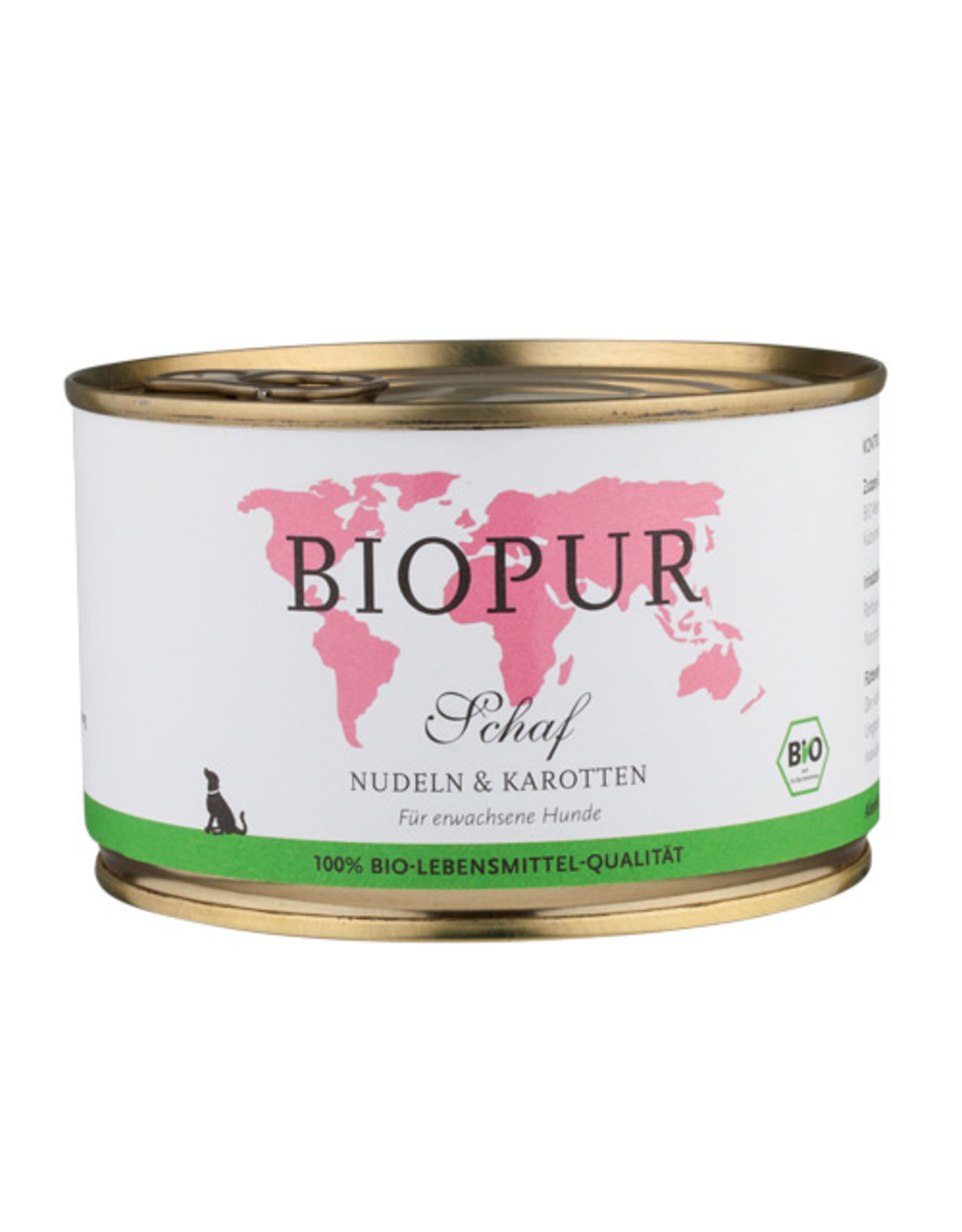 BIOPUR Schaf mit Nudeln & Karotten für Hunde 400g