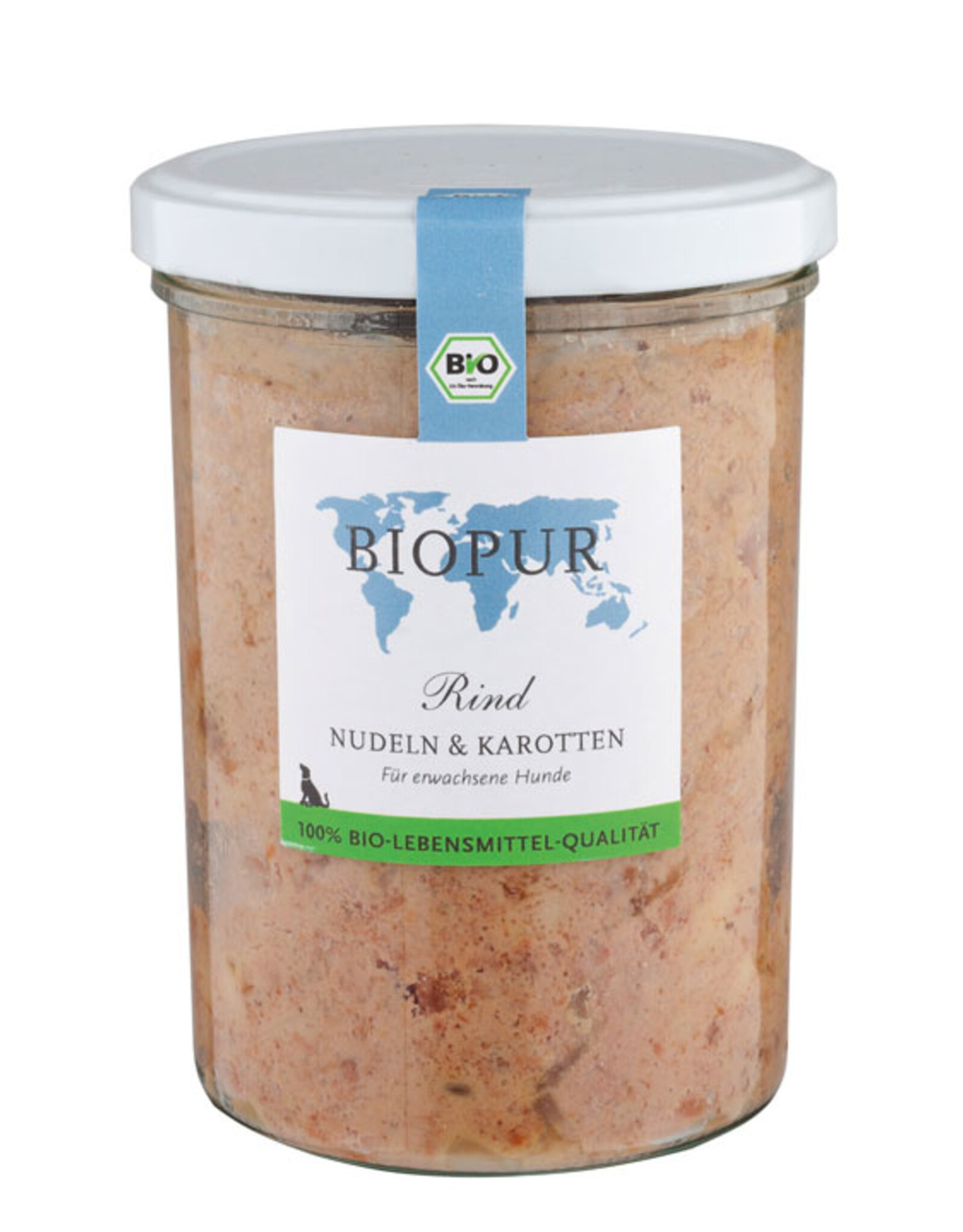 BIOPUR Rind mit Nudeln & Karotten für Hunde