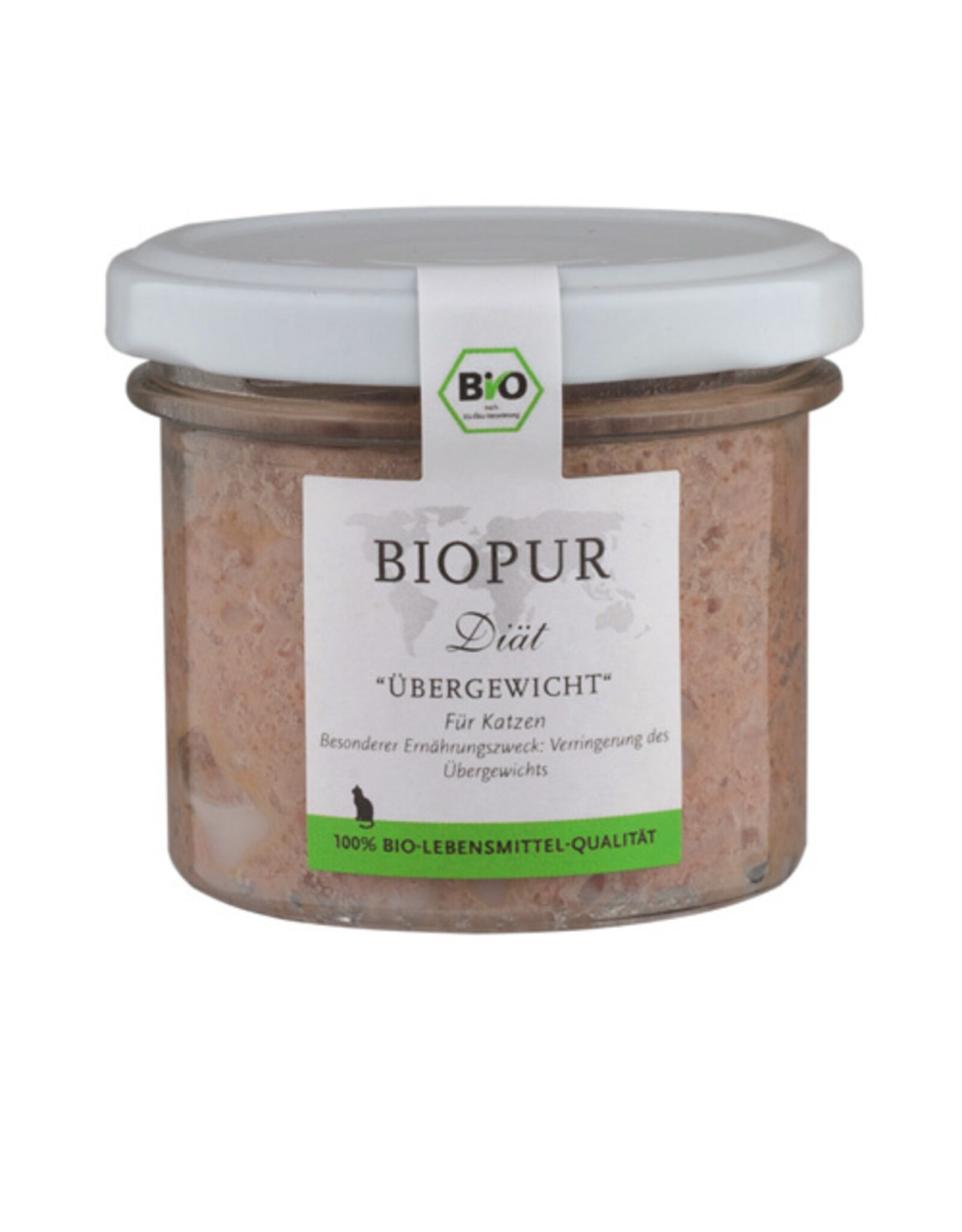 BIOPUR Katzen-Diät Übergewicht 100g