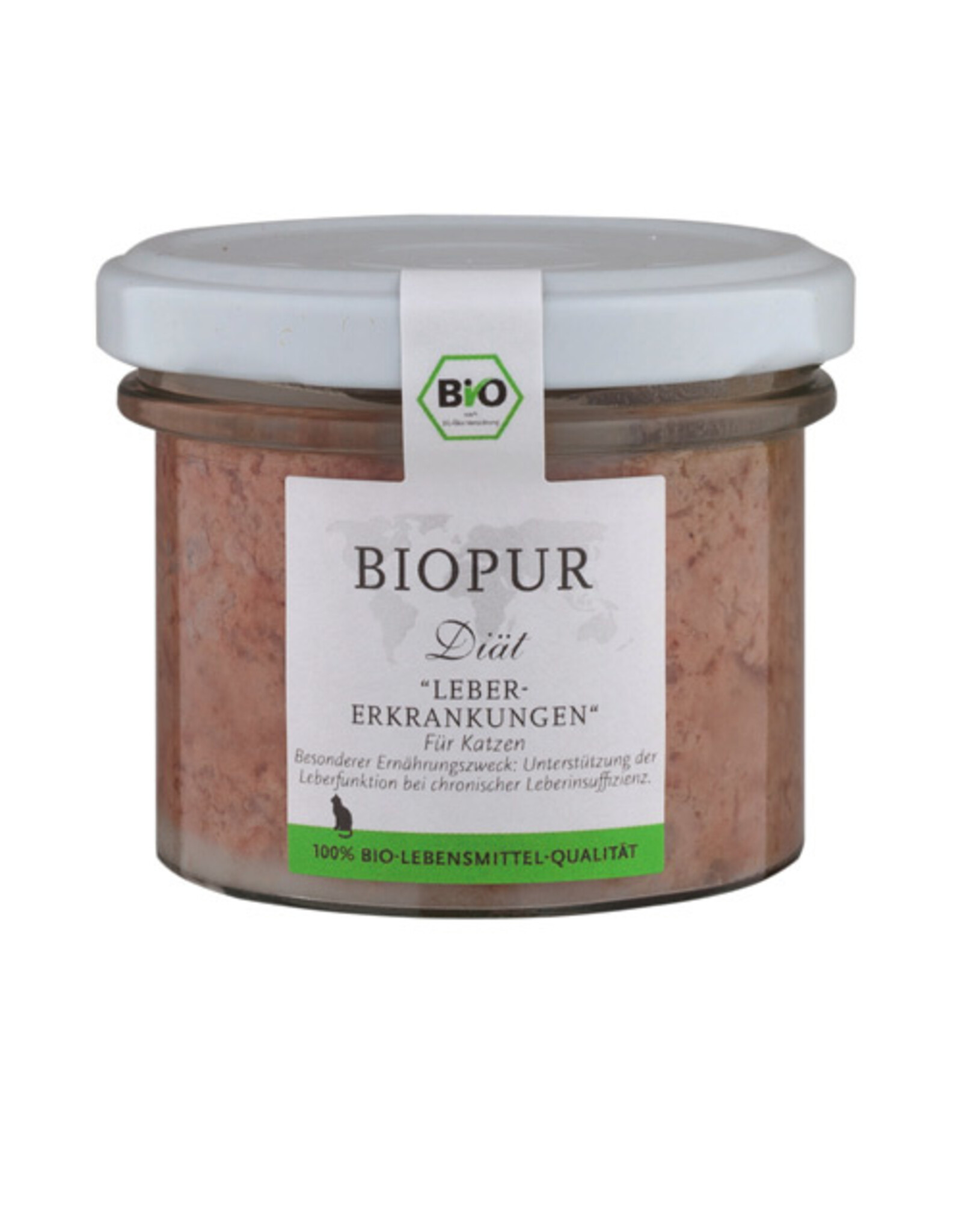 BIOPUR Katzen-Diät Leber-Erkrankungen 100g