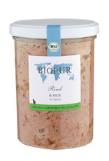BIOPUR Rind & Reis für Katzen
