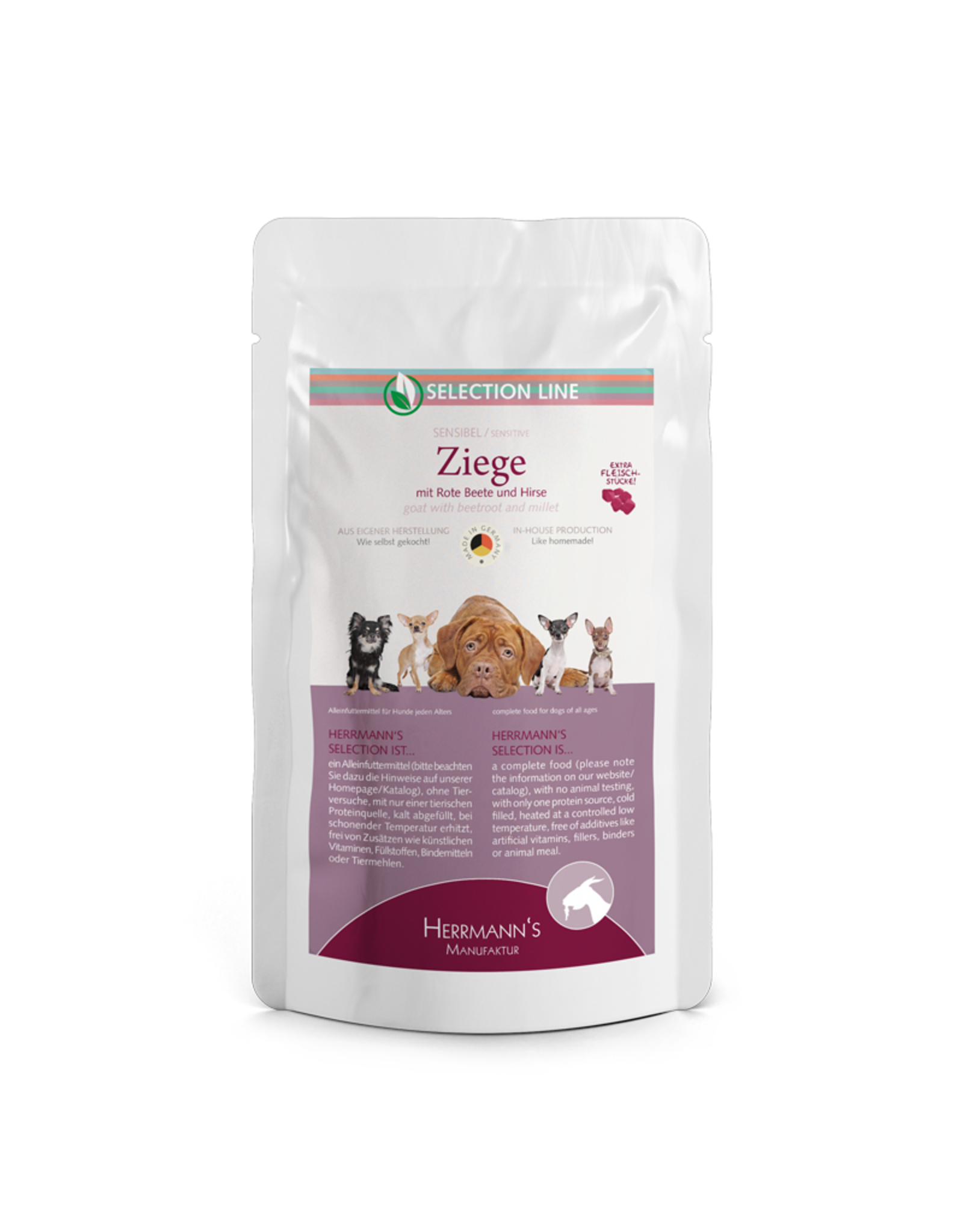 Herrmanns Herrmanns Selection Sensibel Ziege mit Rote Beete