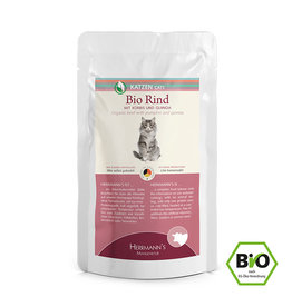 Herrmanns Herrmanns Bio Rind mit Kürbis und Quinoa für die Katze