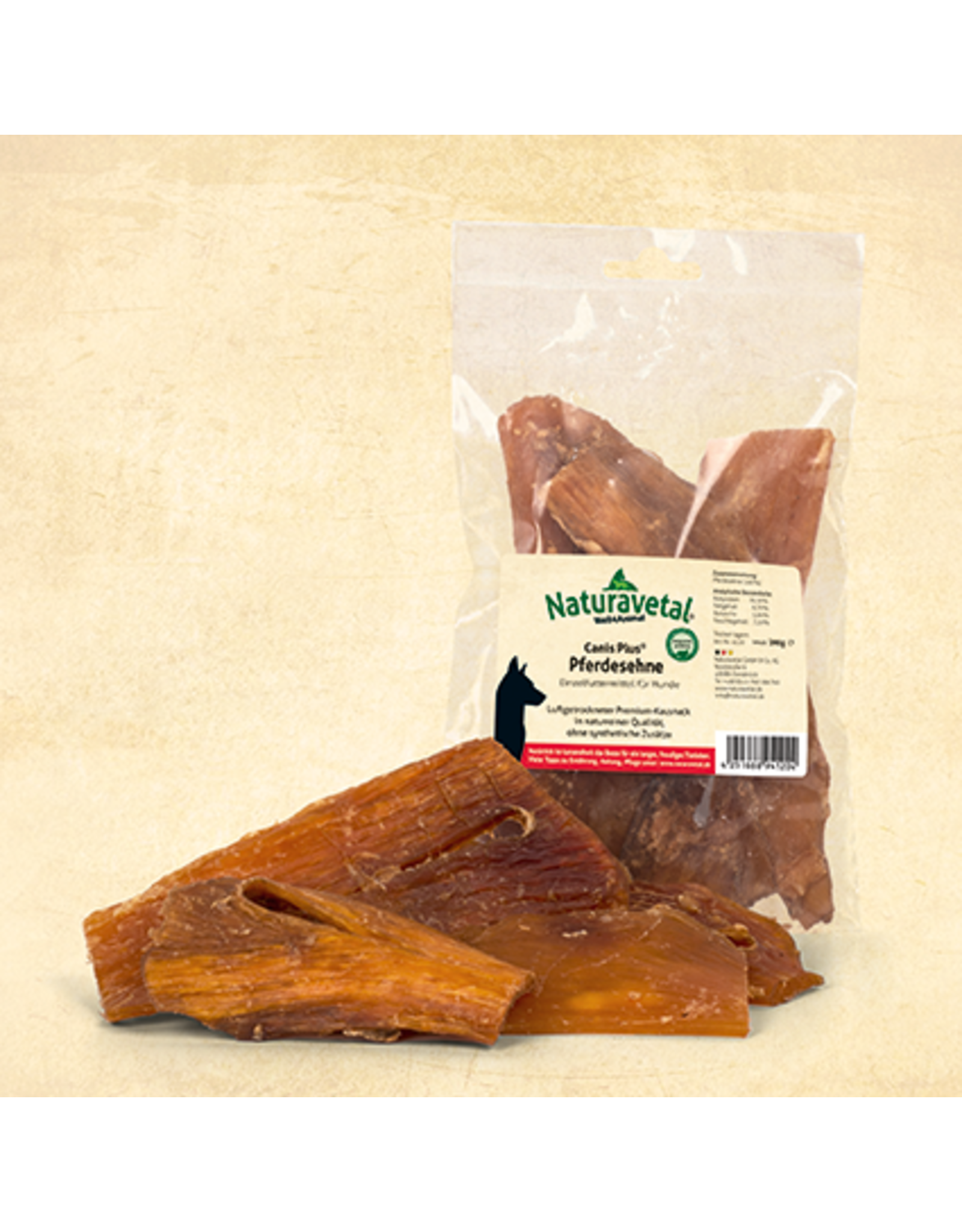 Naturavetal Naturavetal Canis Plus Pferdesehne 200g