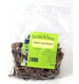 Snackliee Snackliee Euter vom Rind getrocknet 250g