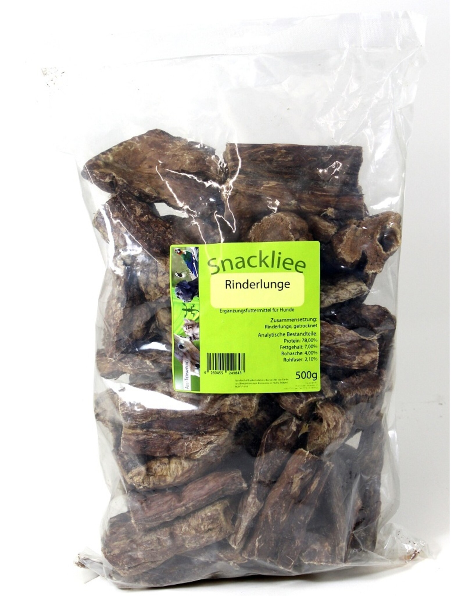 Snackliee Snackliee Rinderlunge 500g
