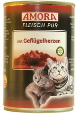 AMORA AMORA Fleisch pur mit Geflügelherzen