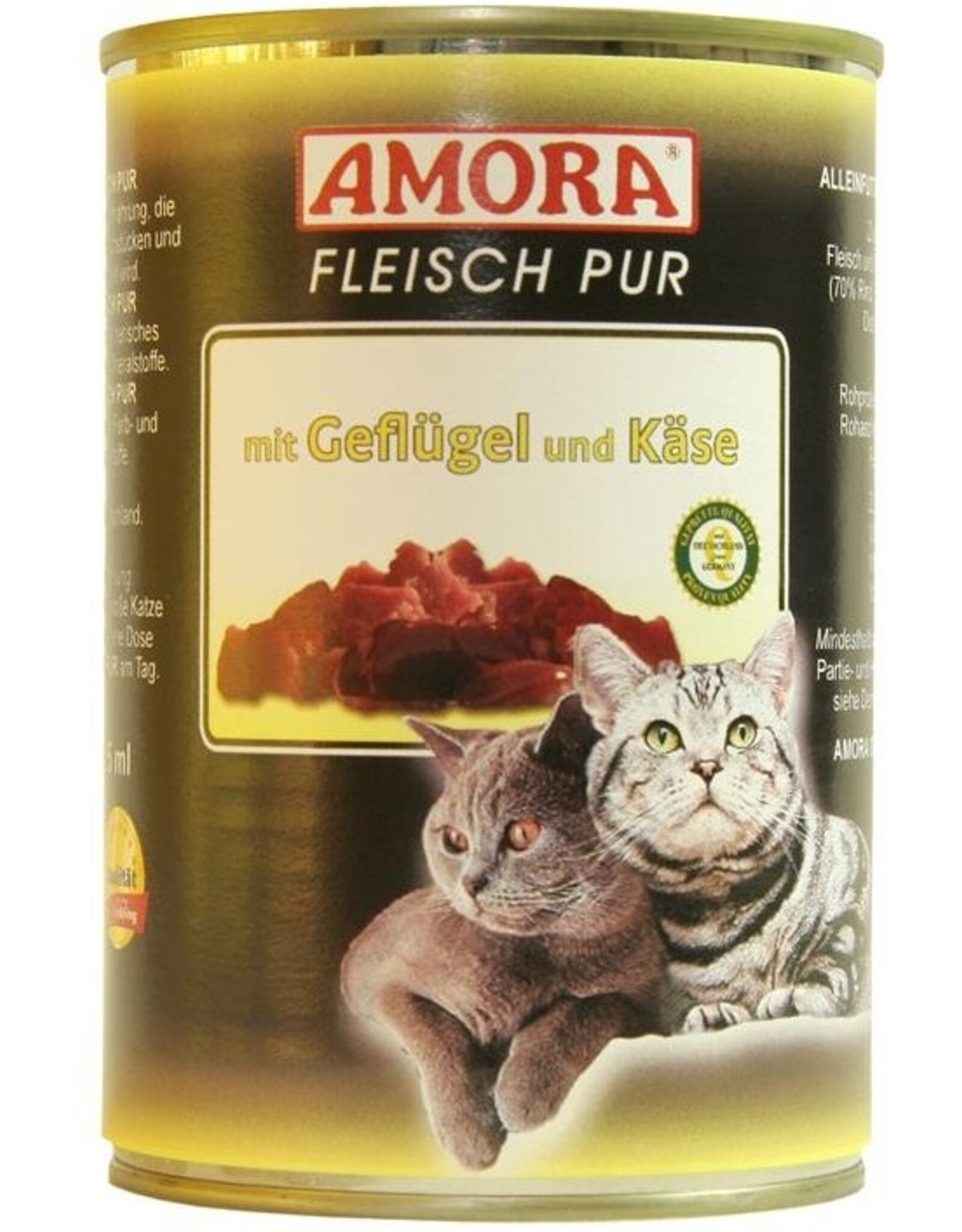 AMORA AMORA Fleisch pur mit Geflügel+Käse