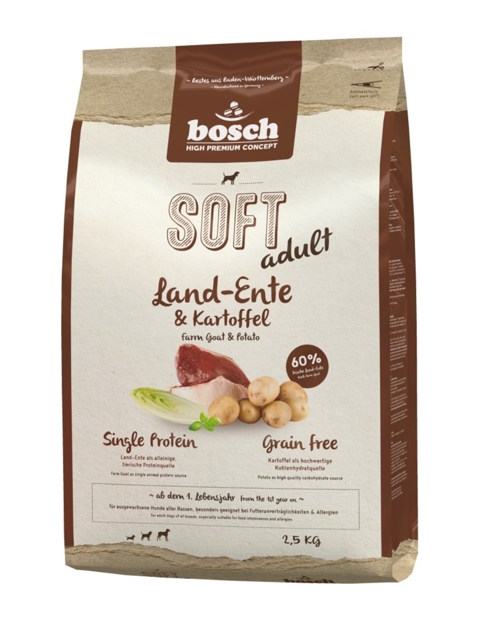 Bosch Bosch SOFT Land-Ente & Kartoffel