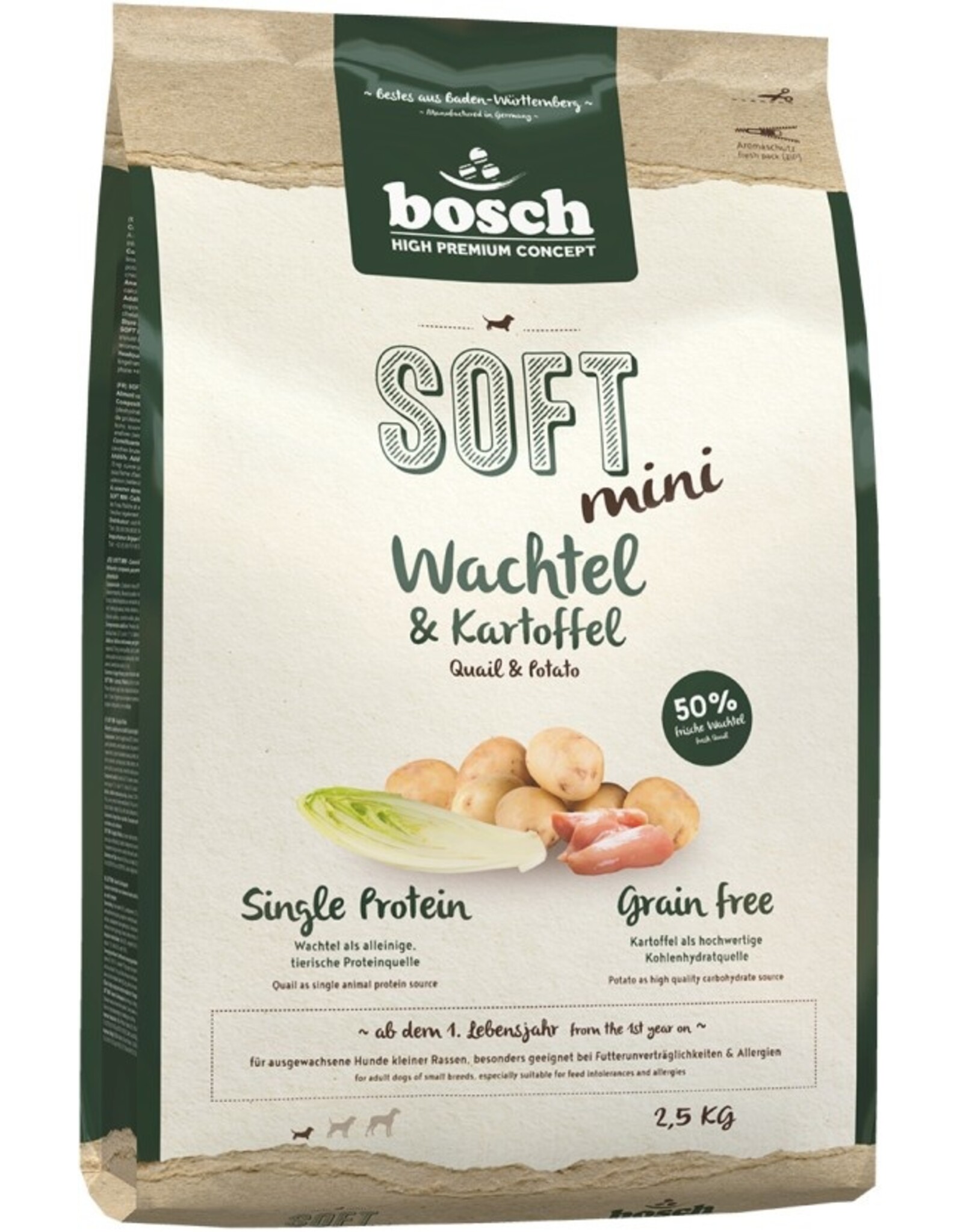 Bosch Bosch HPC Soft Mini Wachtel & Kartoffel