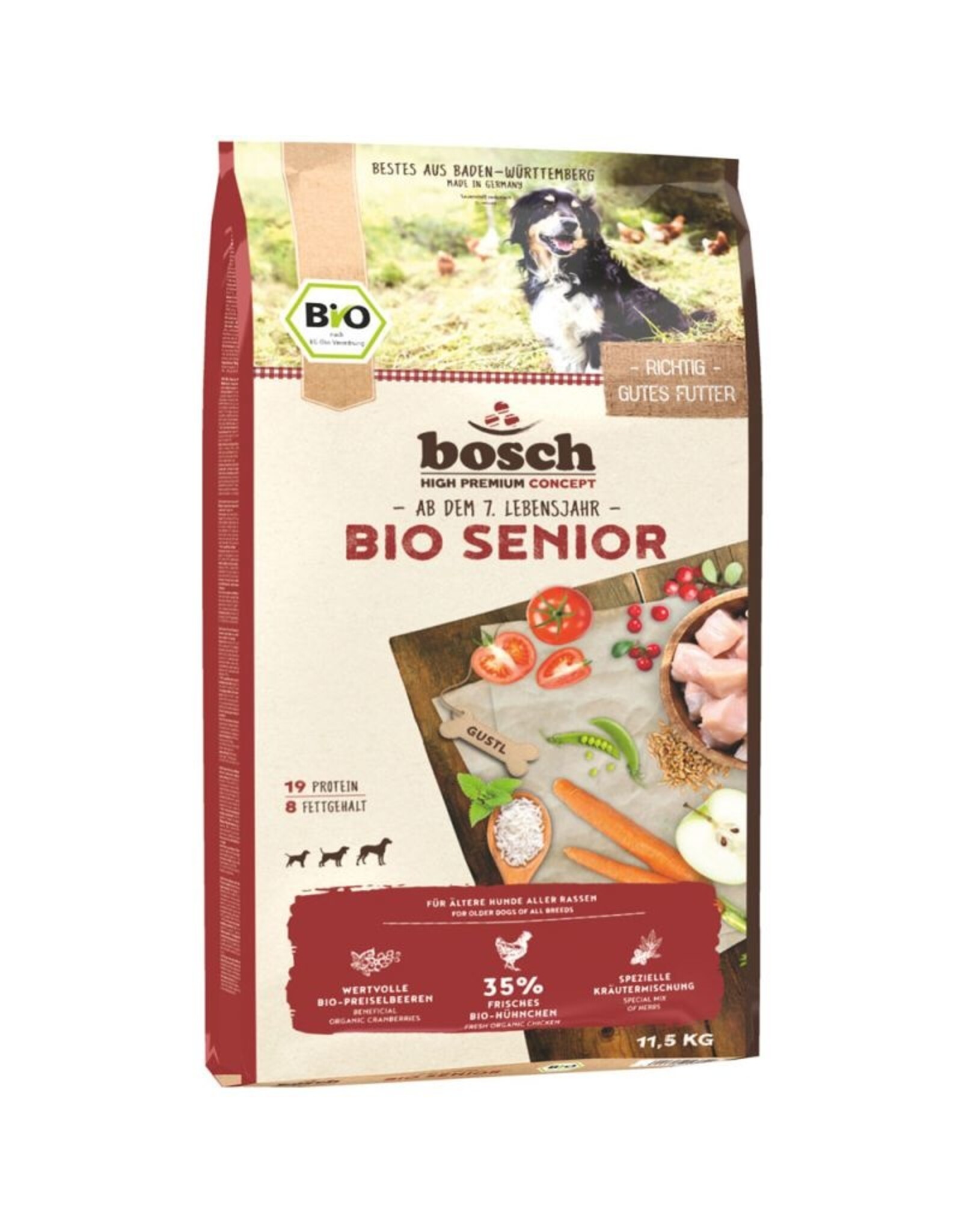 Bosch Bosch Bio Senior Hühnchen + Preiselbeere