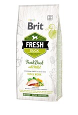 BRIT Brit Fresh Hund  - Active dogs - Duck - Run & Work