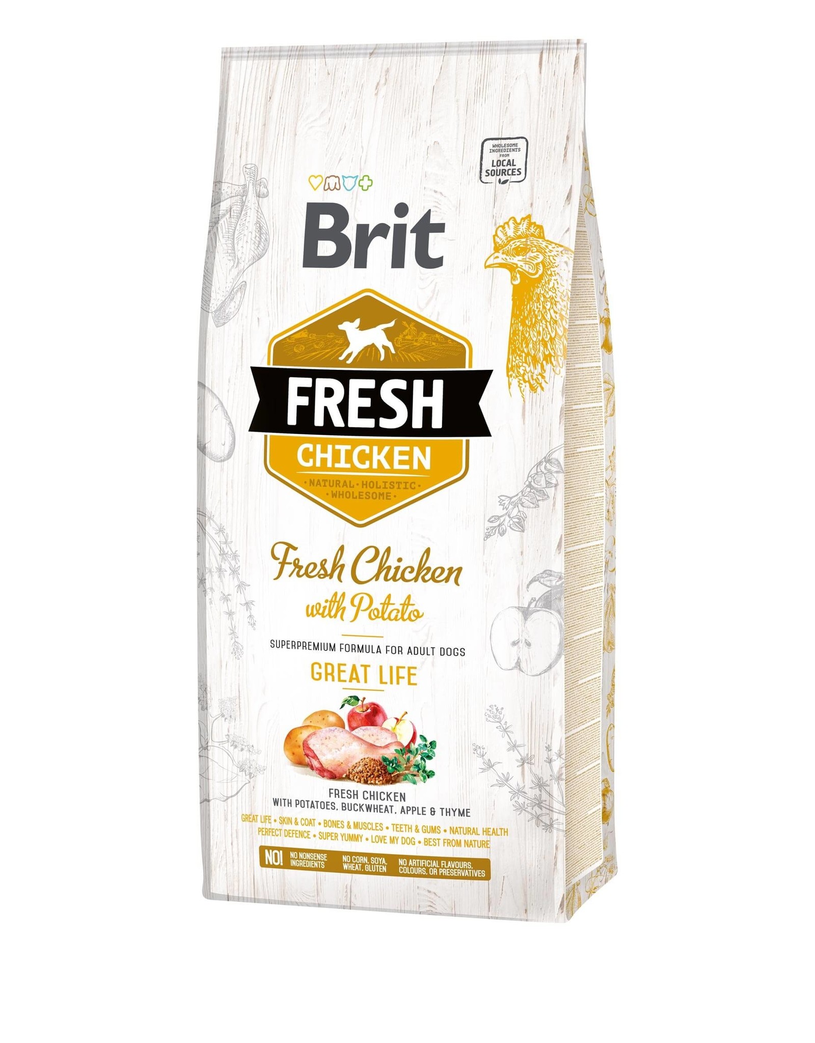 BRIT Brit Fresh - Adult - Chicken - Great Life