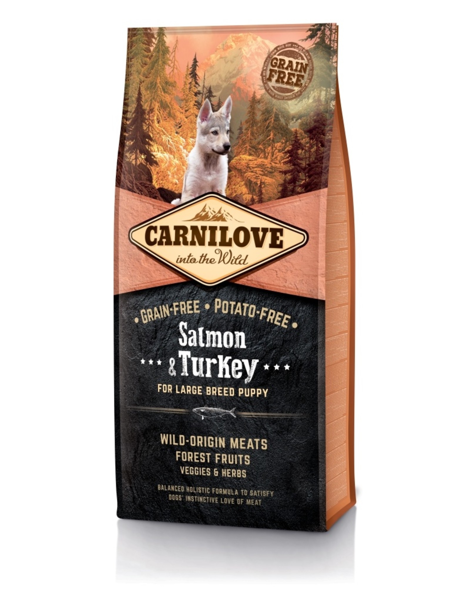Carnilove Carnilove Dog Puppy Large Breed - Salmon & Turkey