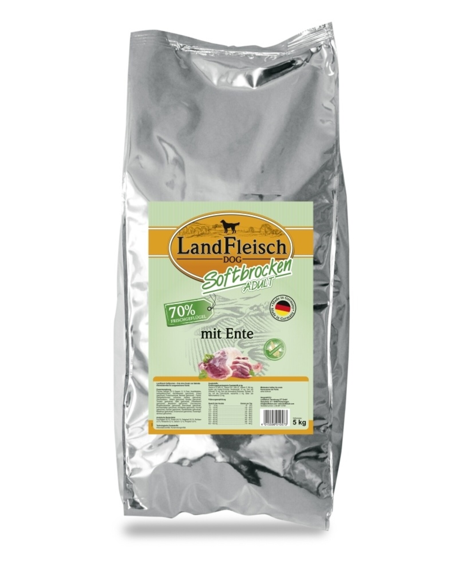 Landfleisch Landfleisch Softbrocken Adult mit Ente