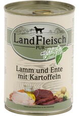 Landfleisch LandFleisch Dog Pur Lamm & Ente & Kartoffel