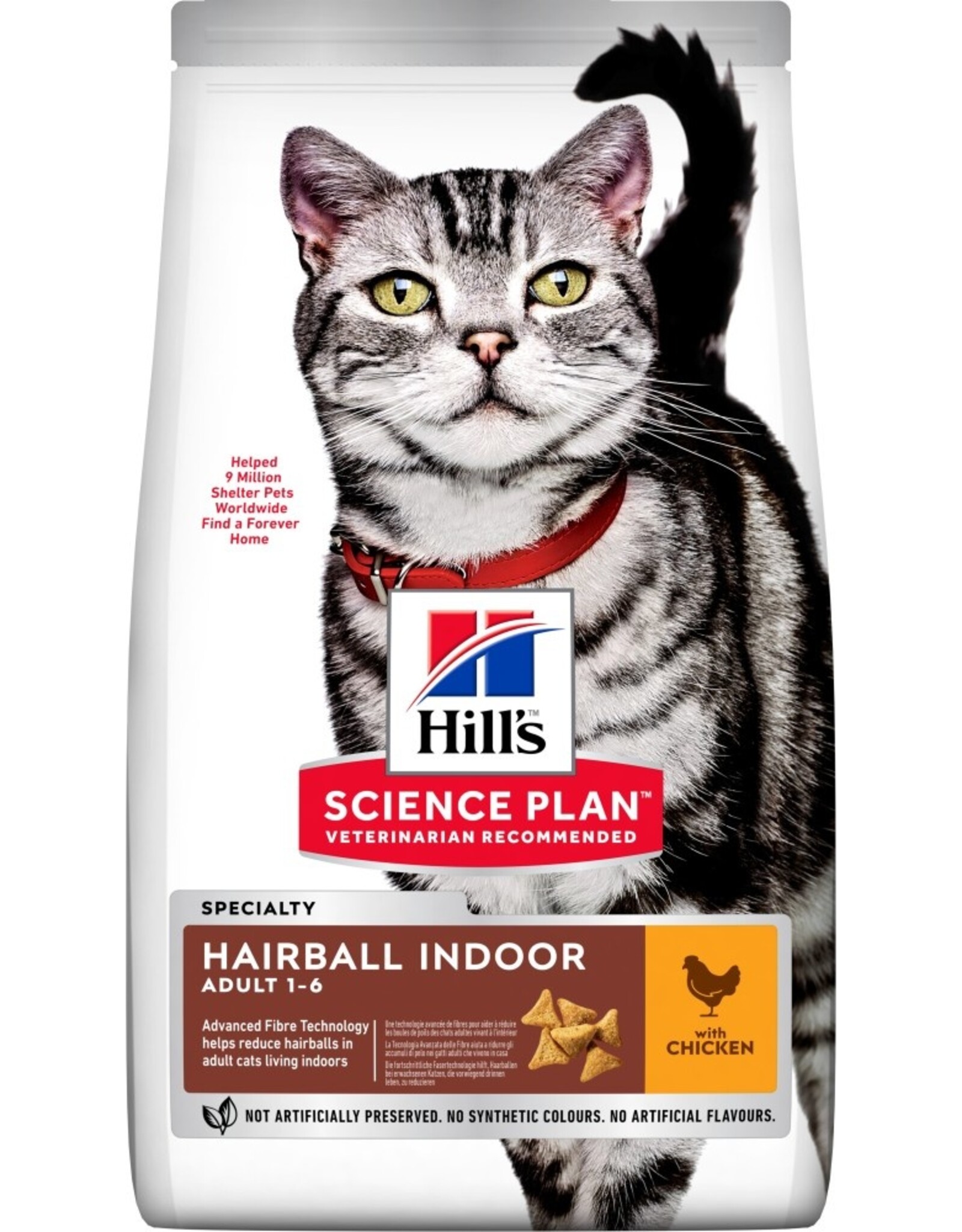 Hills Hills Science Plan Katze Adult Hairball Indoor Huhn