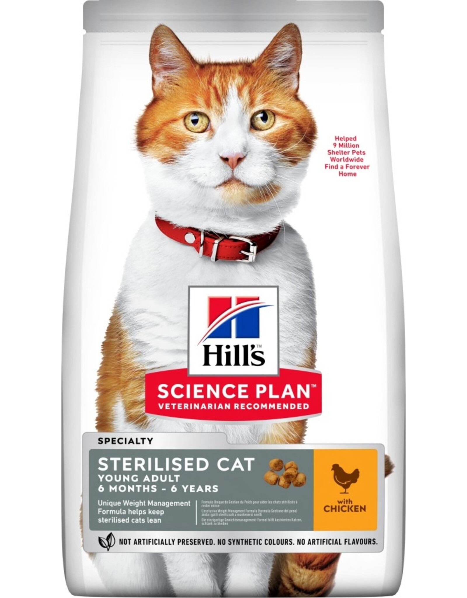 Hills Hills Science Plan Katze Young Adult Sterilised Cat Huhn