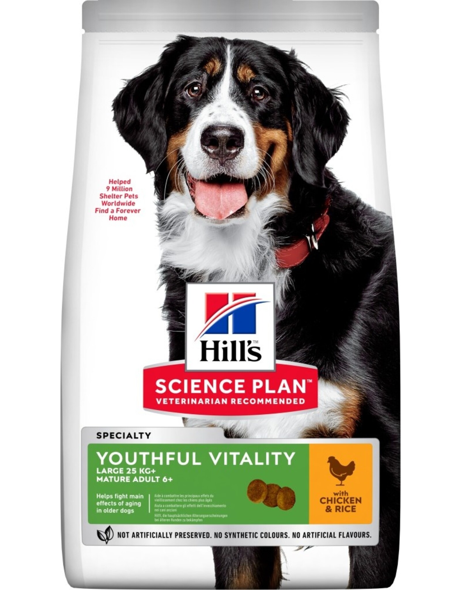 Hills Science Plan Hund Mature Adult 6+ Youthful Vitality Large