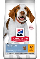 Hills Science Plan Hund Adult No Grain Medium Huhn