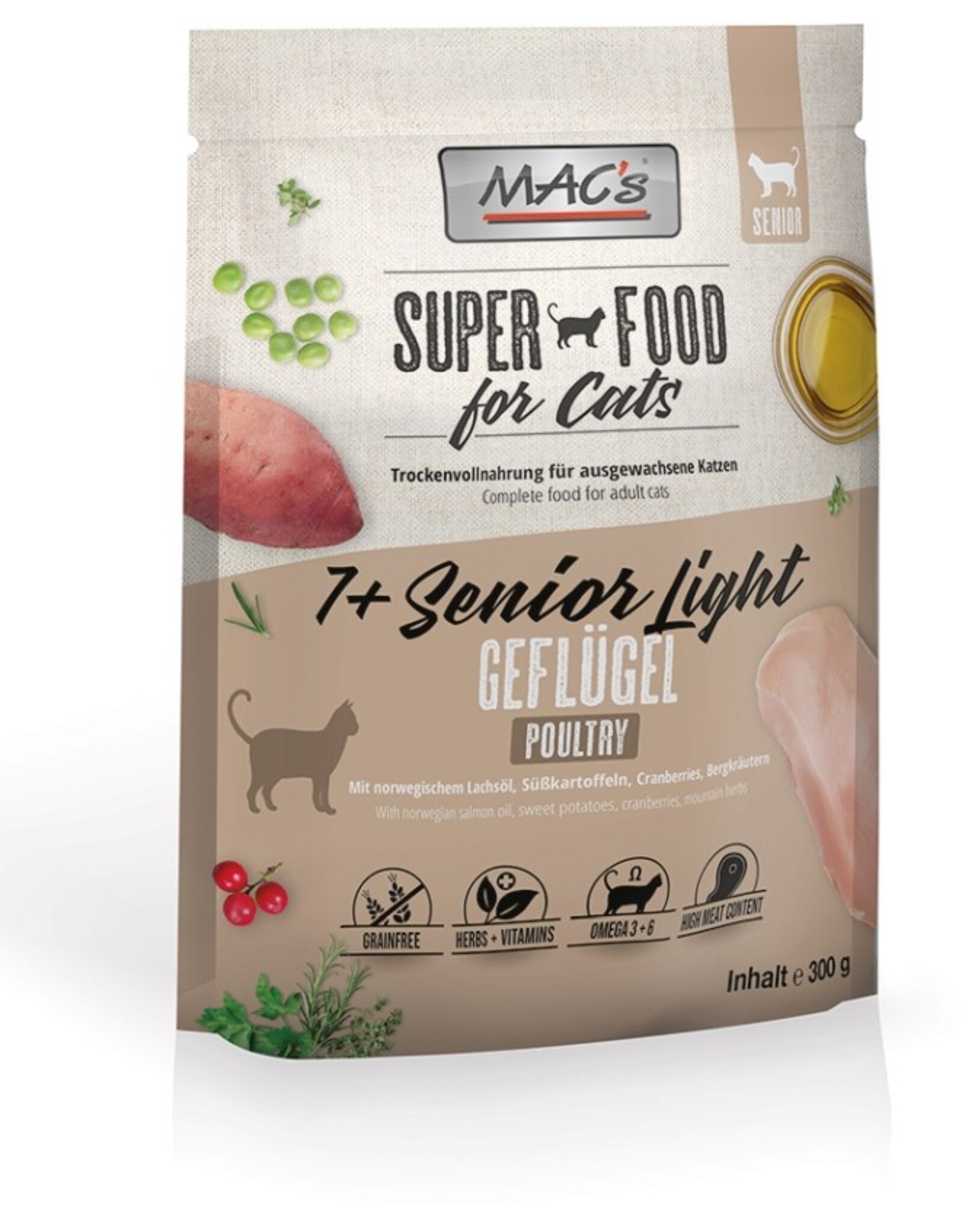 Mac´s Macs Cat 7+ Senior/Light Geflügel