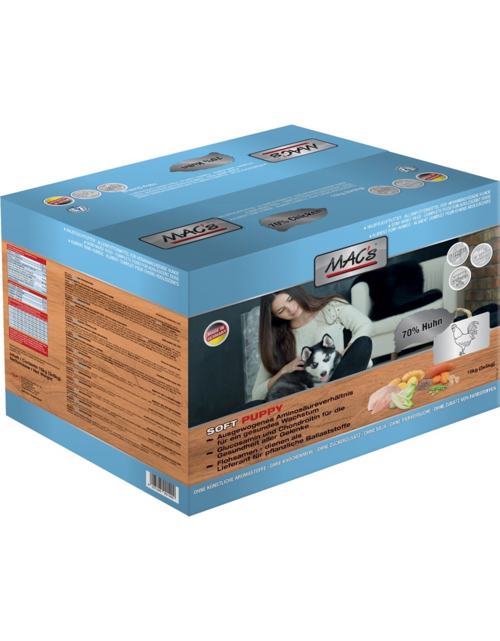 Mac´s MACs DOG Soft Puppy Huhn
