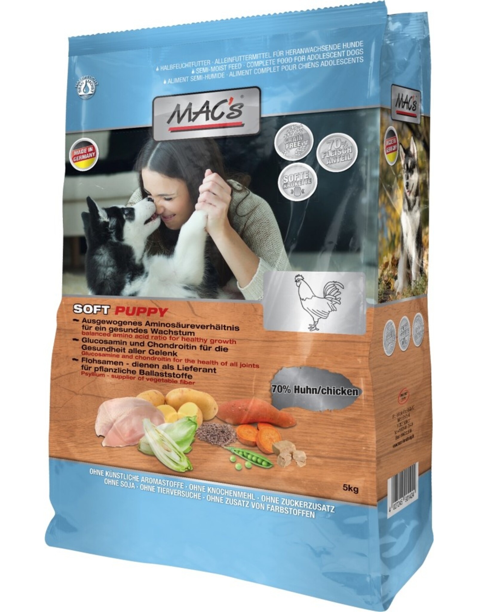 Mac´s MACs DOG Soft Puppy Huhn