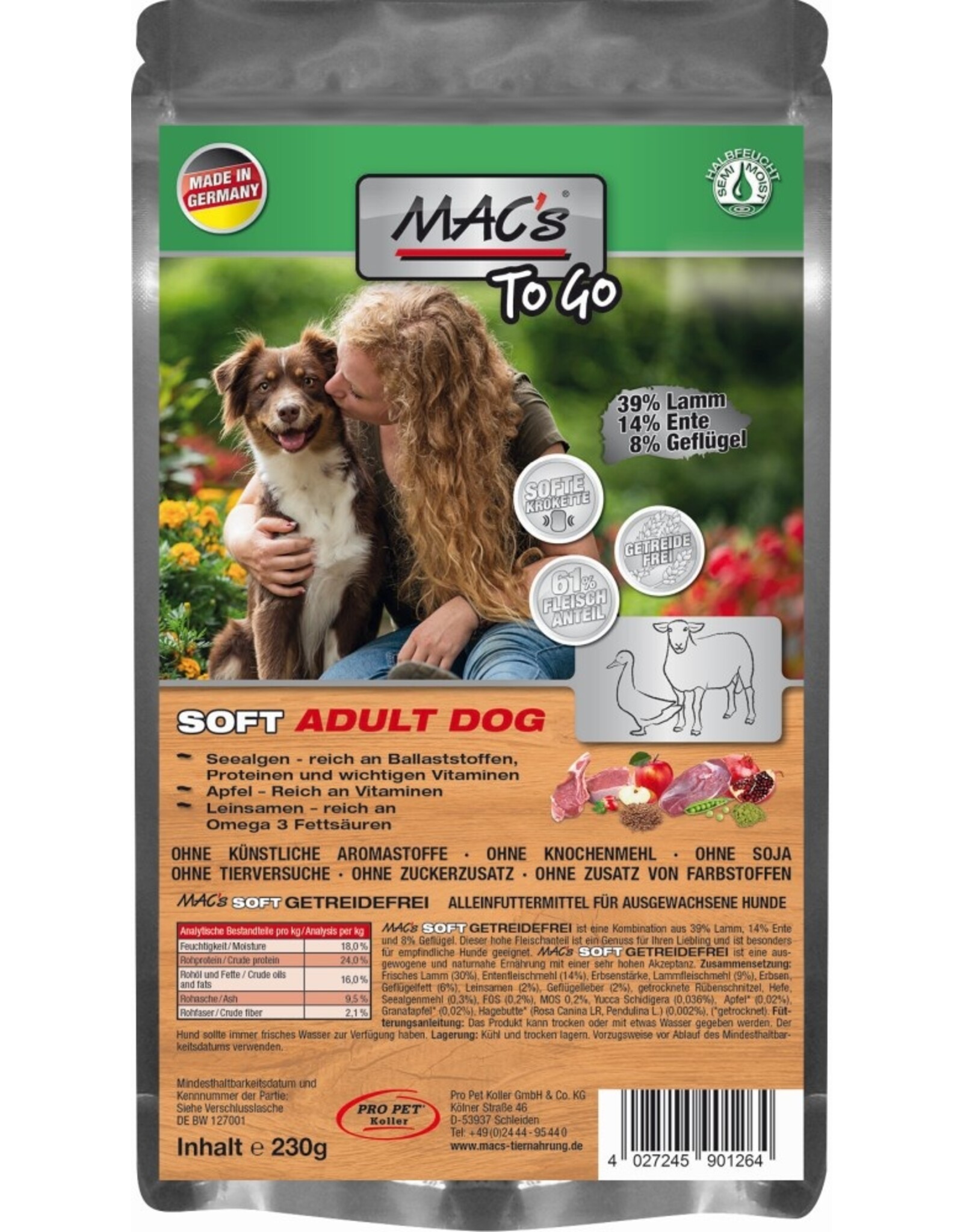 Mac´s MACs DOG Soft Lamm