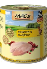 Mac´s Macs Dog Hühnchen & Cranberry 400g Dose
