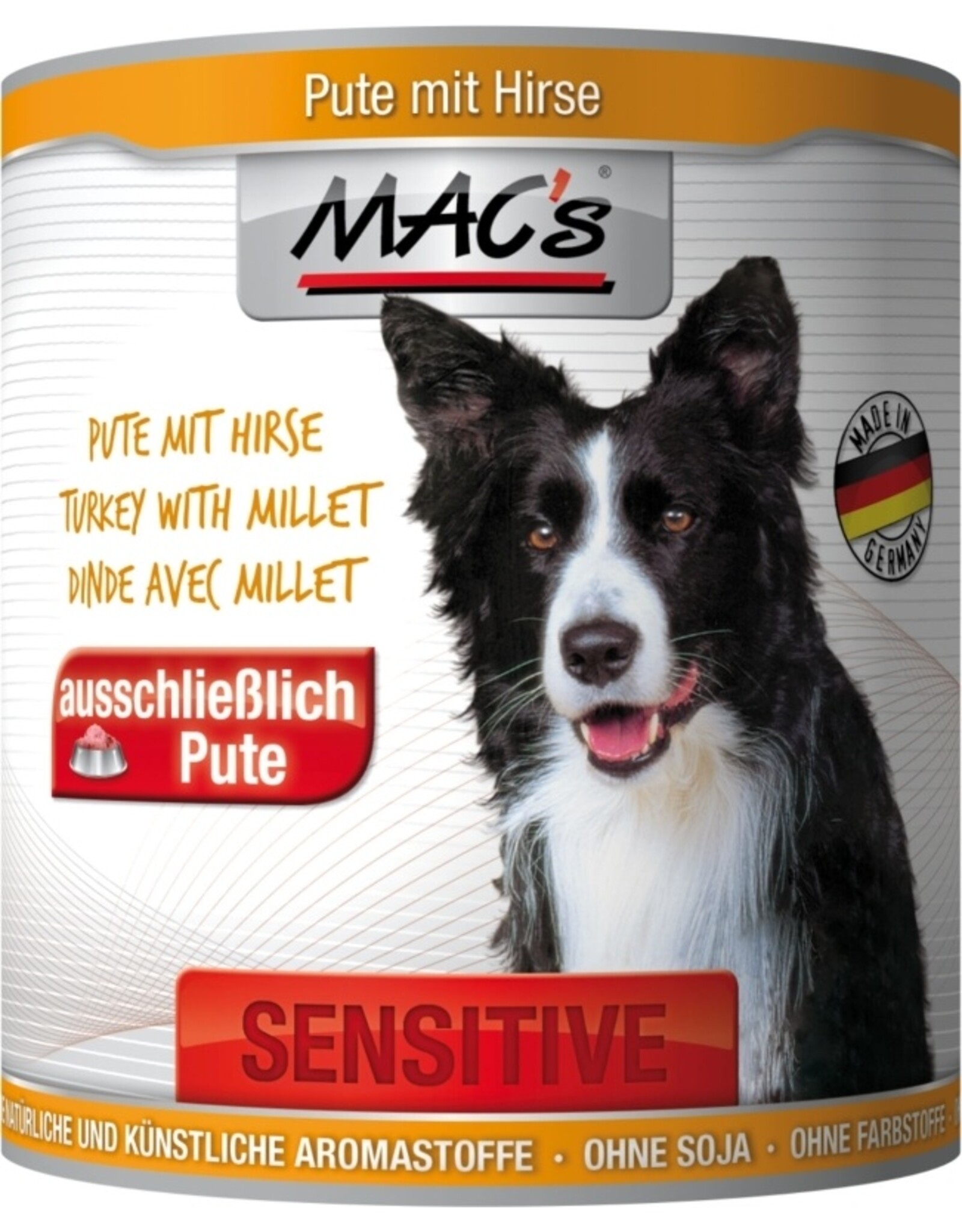 Mac´s Macs Dog Sensitive Pute & Hirse