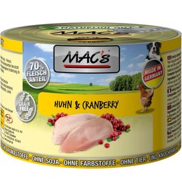Mac´s Macs Dog Hühnchen & Cranberry