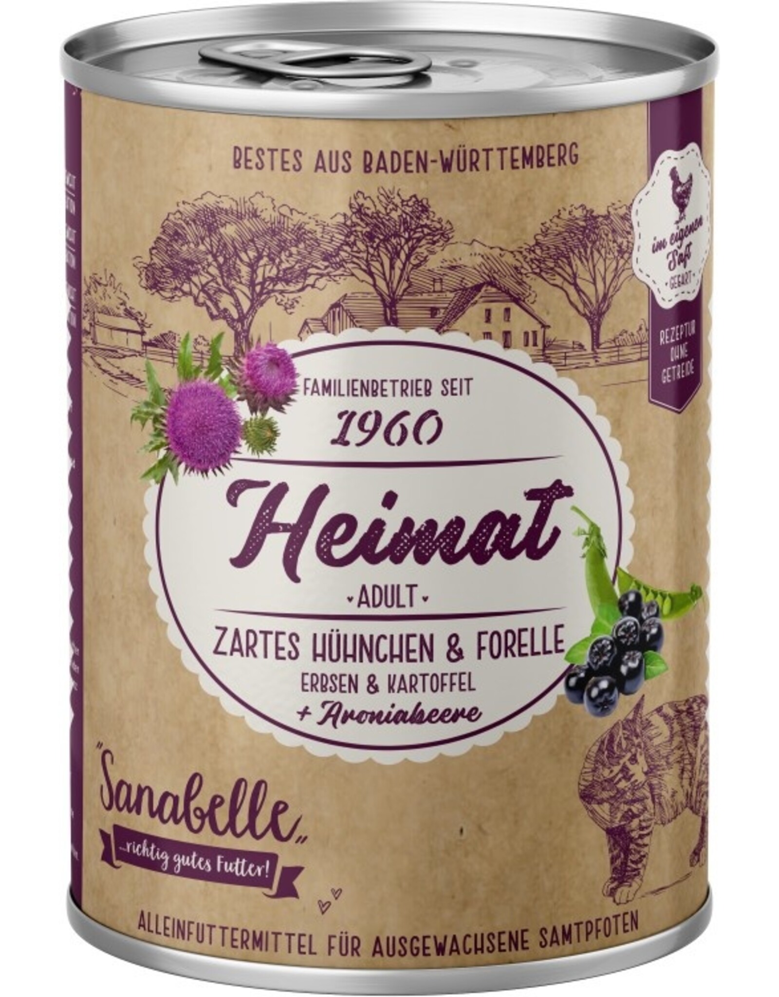 Sanabelle Sanabelle HEIMAT Nassfutter Adult Hühnchen