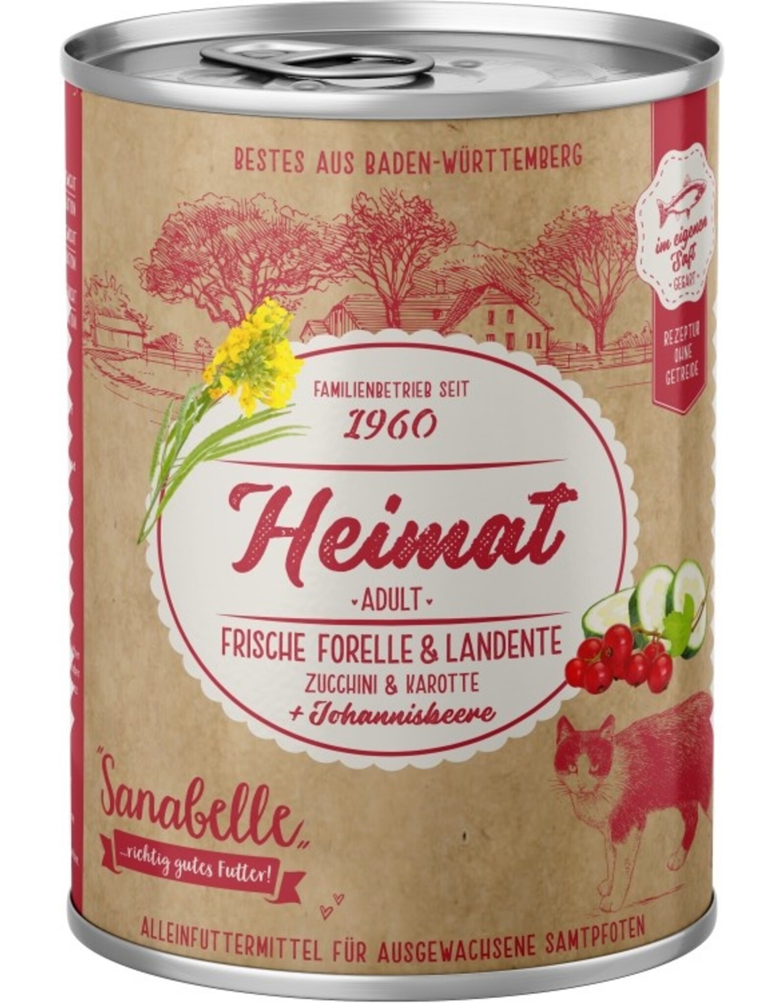 Sanabelle Sanabelle HEIMAT Nassfutter Adult Forelle