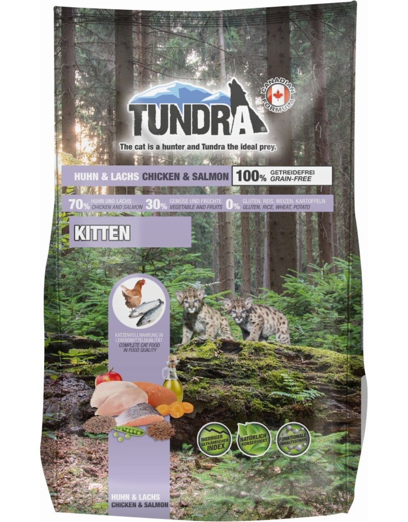 Tundra Tundra Kitten Huhn&Lachs Trockenfutter