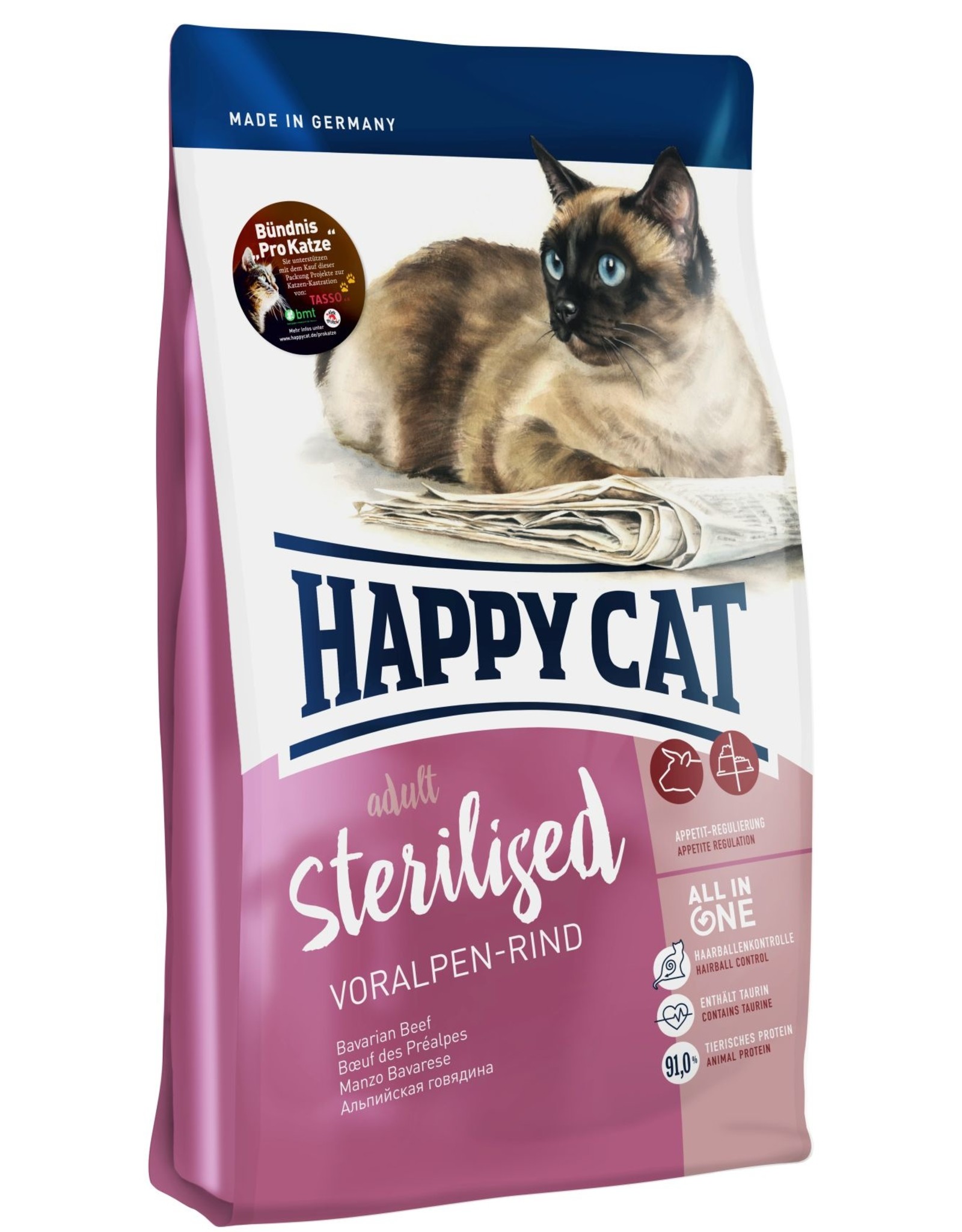 Happy Cat Happy Cat Supreme Sterilised Voralpen-Rind