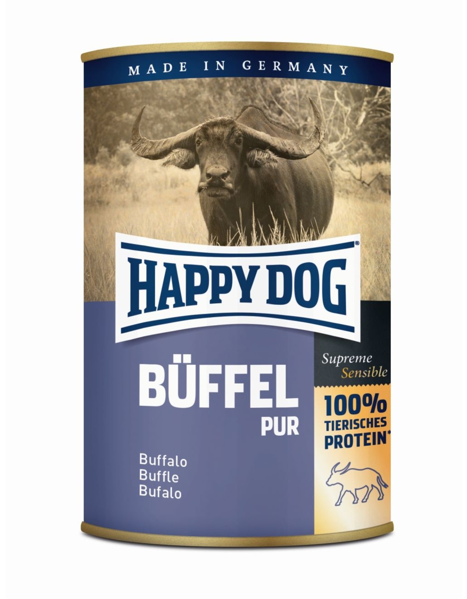 Happy Dog Happy Dog Dose Büffel Pur