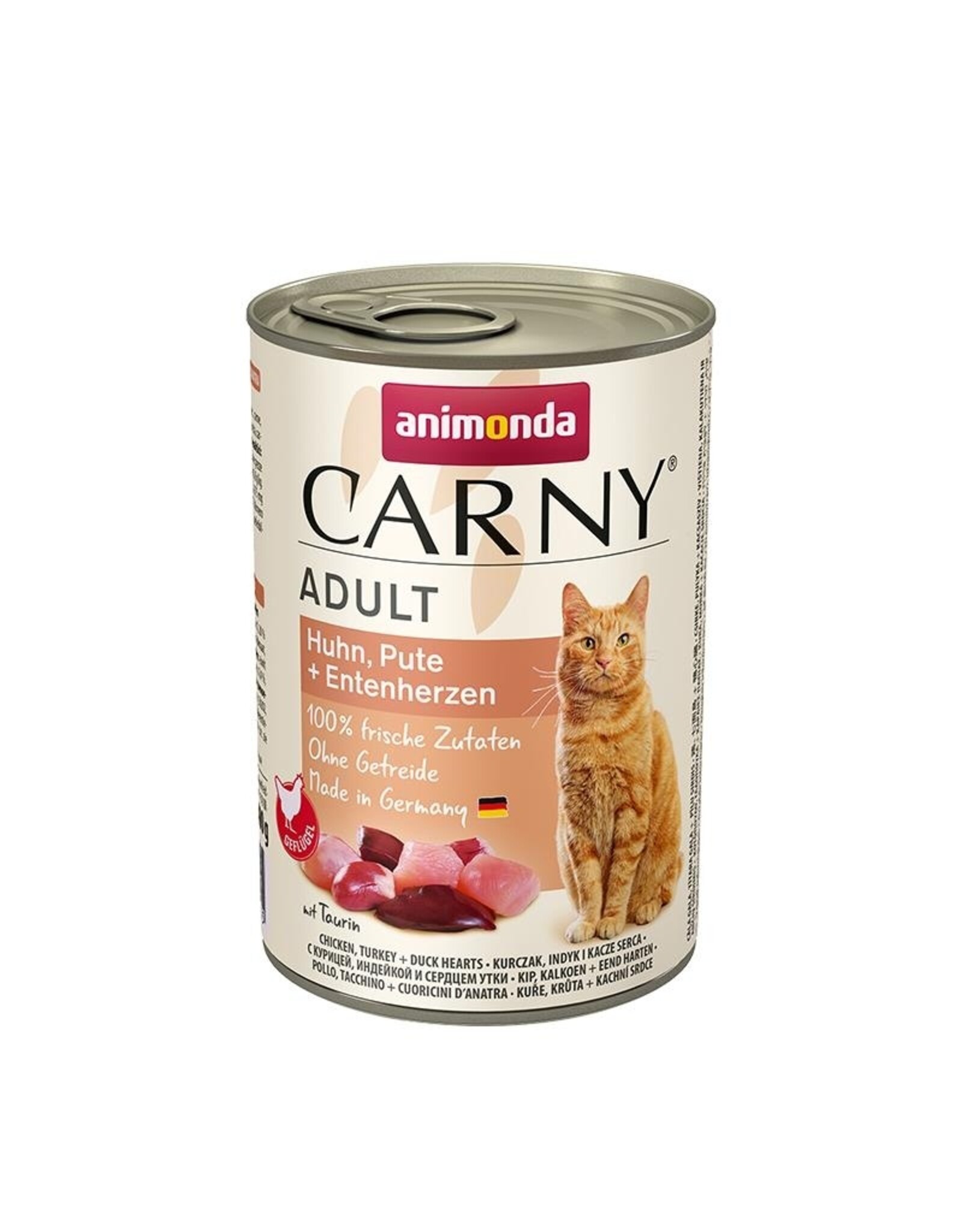 Animonda Animonda Cat Dose Carny Adult Huhn & Pute & Entenherzen