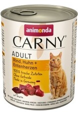 Animonda Animonda Cat Dose Carny Adult Rind & Huhn & Entenherzen