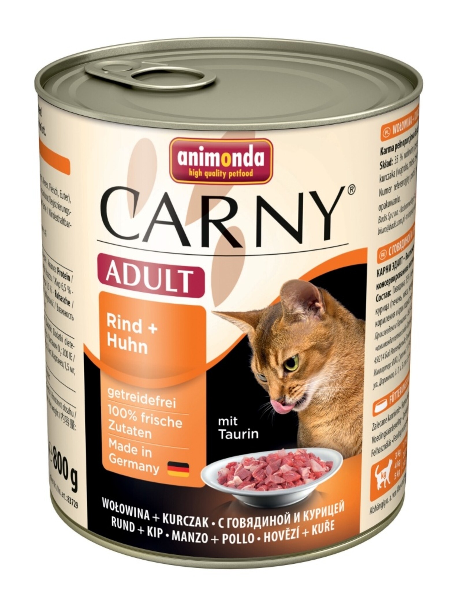 Animonda Animonda Cat Dose Carny Adult Rind & Huhn