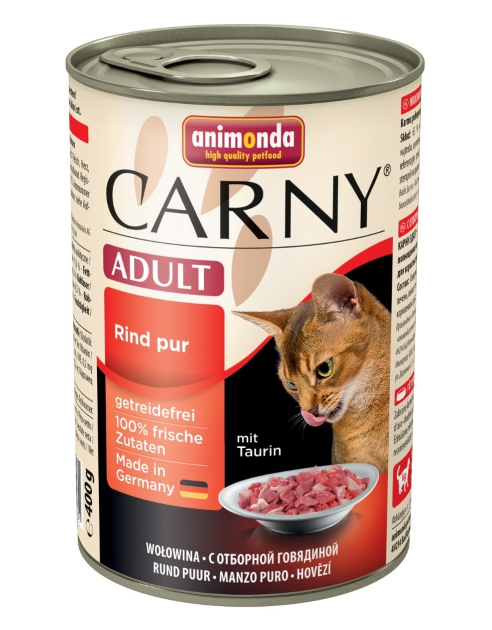 Animonda Animonda Cat Dose Carny Adult Rind pur